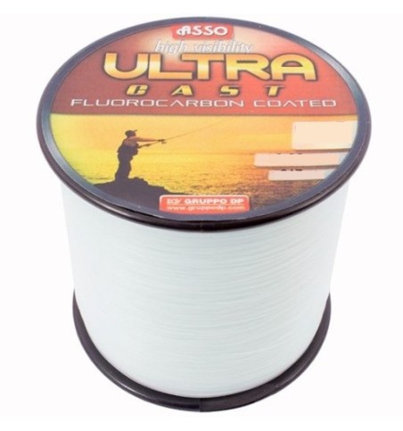 ŻYŁKA ASSO ULTRA CAST FLUO BIAŁA 0,30mm 1000m