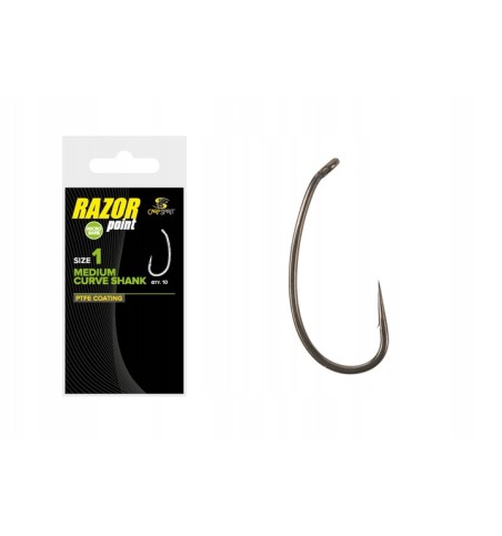 CARP SPIRIT HACZYKI MEDIUM CURVE SHANK ROZ.6 10SZT