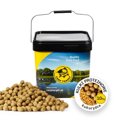 CARP TARGET KULKI PROTEINOWE KUKURYDZA 20MM 10KG