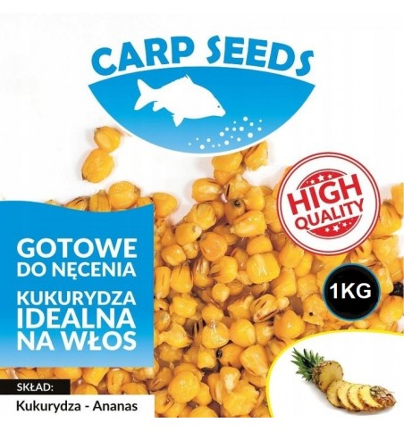 CARP SEEDS KUKURYDZA GOTOWA ANANAS 1KG