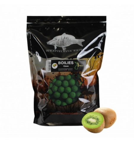 KULKI ZANĘTOWE WRATISLAVIA BAITS KIWI 15MM 1KG