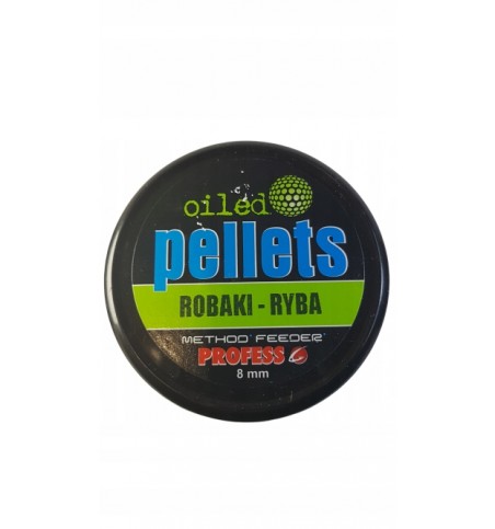 PROFESS PELLET METHOD DIP OILED ROBAKI RYBA 8mm