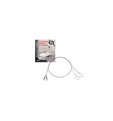 MISTRALL PRZYPON Z HACZYKIE WIRE LEADERS 20CM 7KG