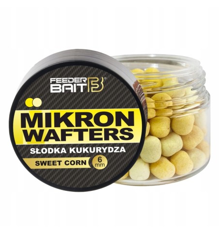 FEEDER BAIT MIKRON WAFTERS SŁODKA KUKURYDZA 6MM