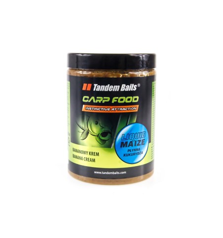 TANDEM BAITS CARP FOOD LIQUID MAIZ BANANOWY KREM