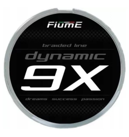 PLECIONKA FIUME DYNAMIC 9X FLUO ORANGE 0,12MM 150M