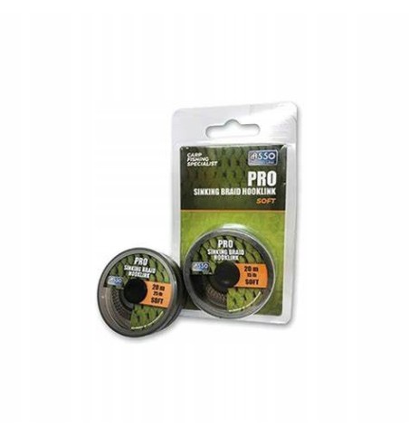 ASSO PLECIONKA PRZYPONOWA SINKING PRO SOFT 25LB