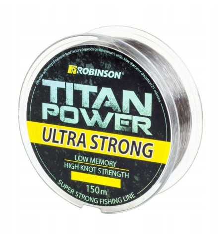 ŻYŁKA ROBINSON TITAN PWER ULTRA STRONG 0.195MM 150