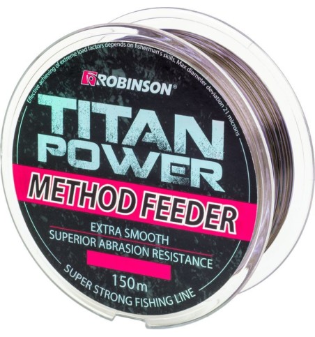 ŻYŁKA ROBINSON TITAN POWER METHOD FEEDER 0,195MM